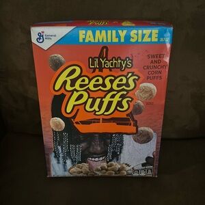Lil Yachty X Reeses Puffs Box SEALED AND UNOPENED